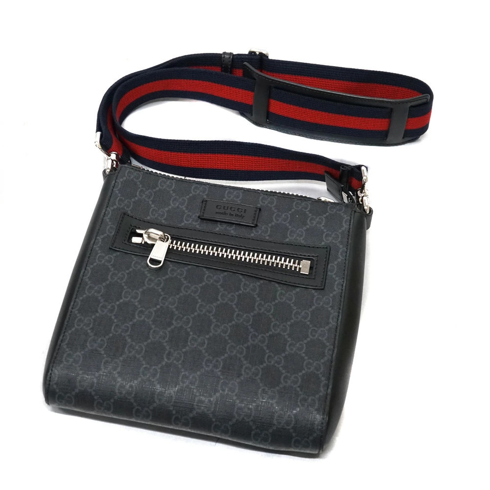 Gucci GG Supreme Messenger Shoulder Bag Sherry Line